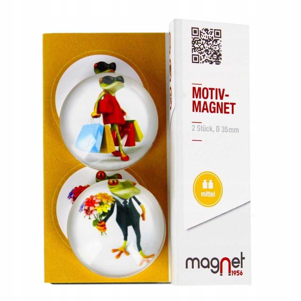  Magnety kuchyně na lednici paprika / houba kapsle 3,5 cm 2 ks. magnet