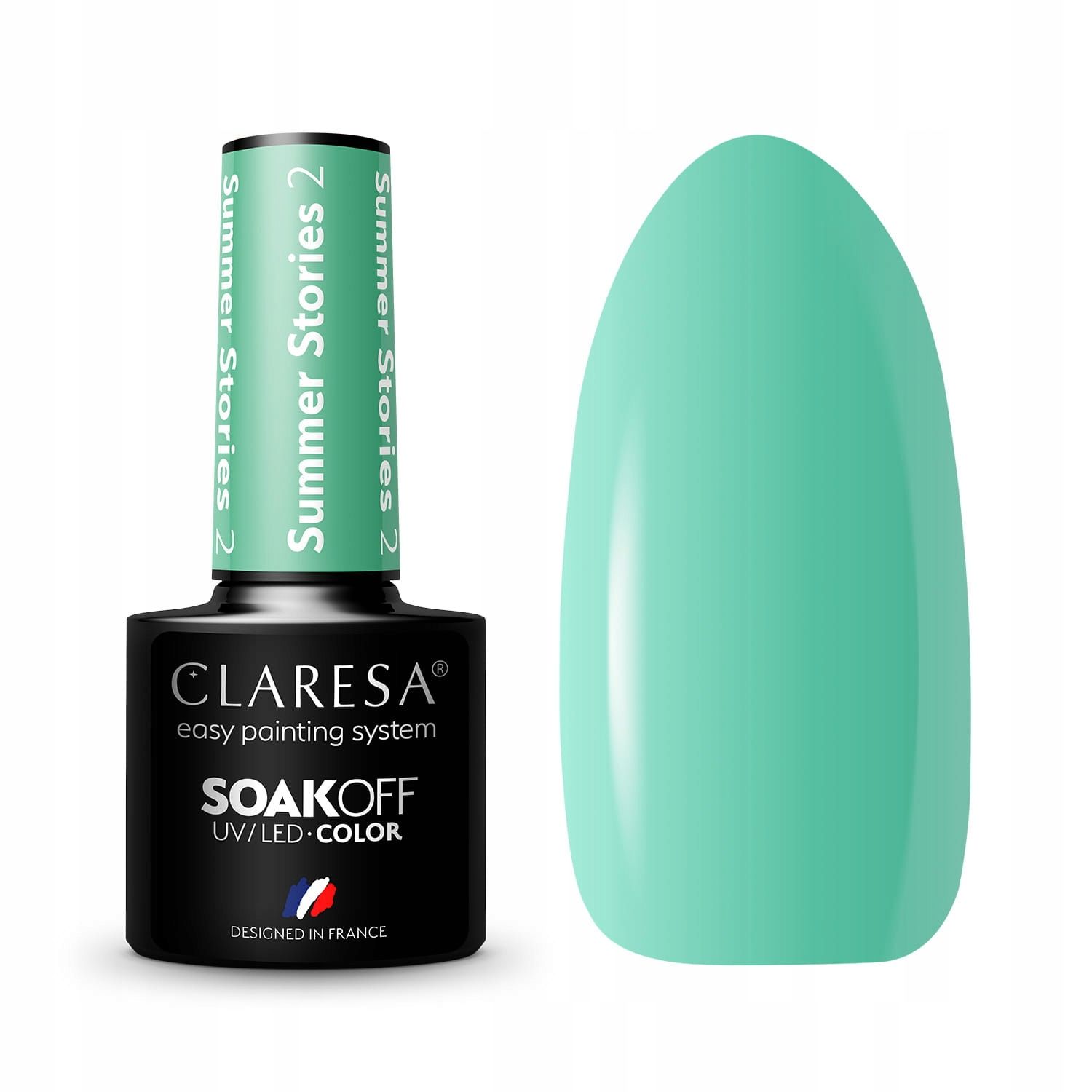  Claresa hibrīda nagu laka summer stories 1 5g