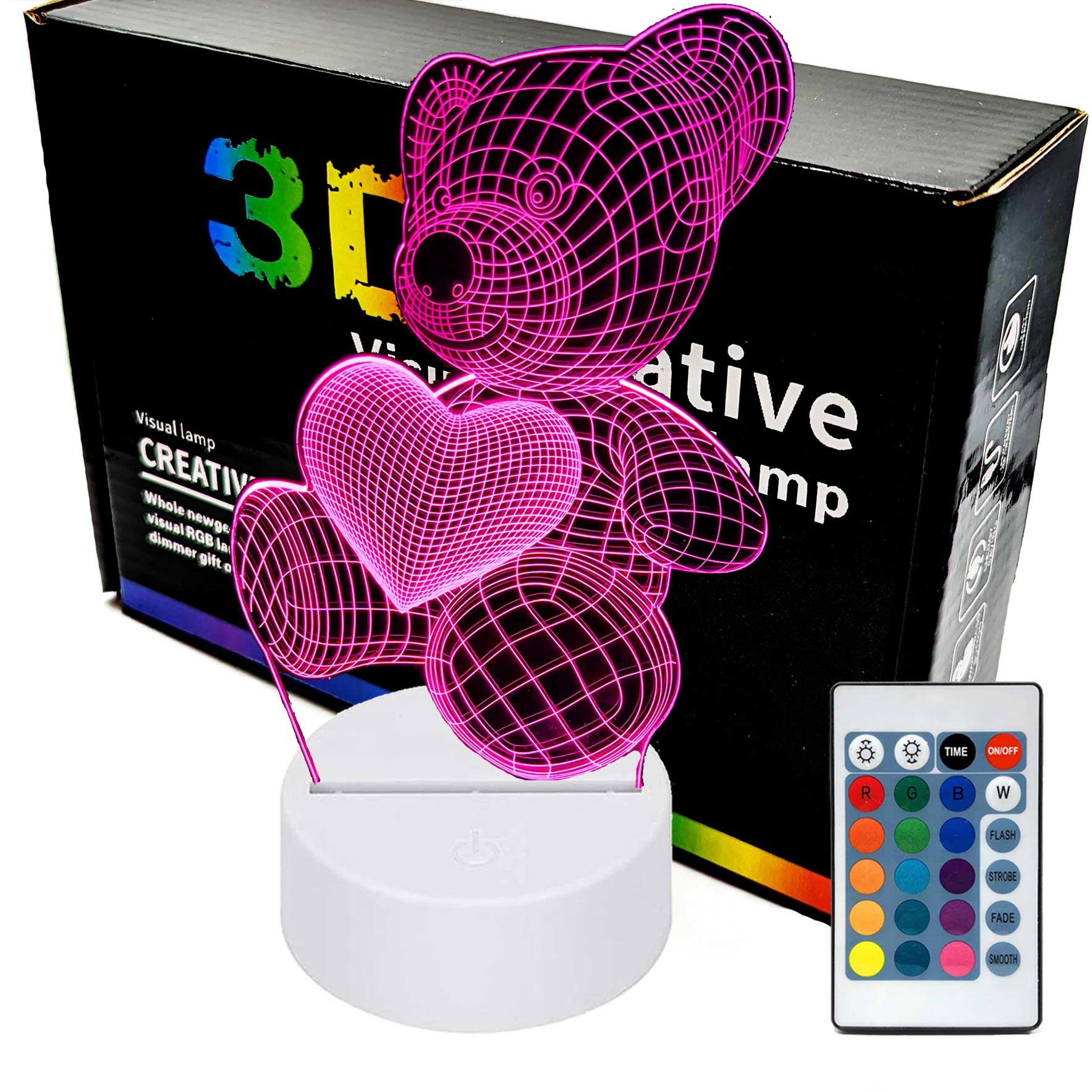  Noční světlo fortnite 3d lampy led