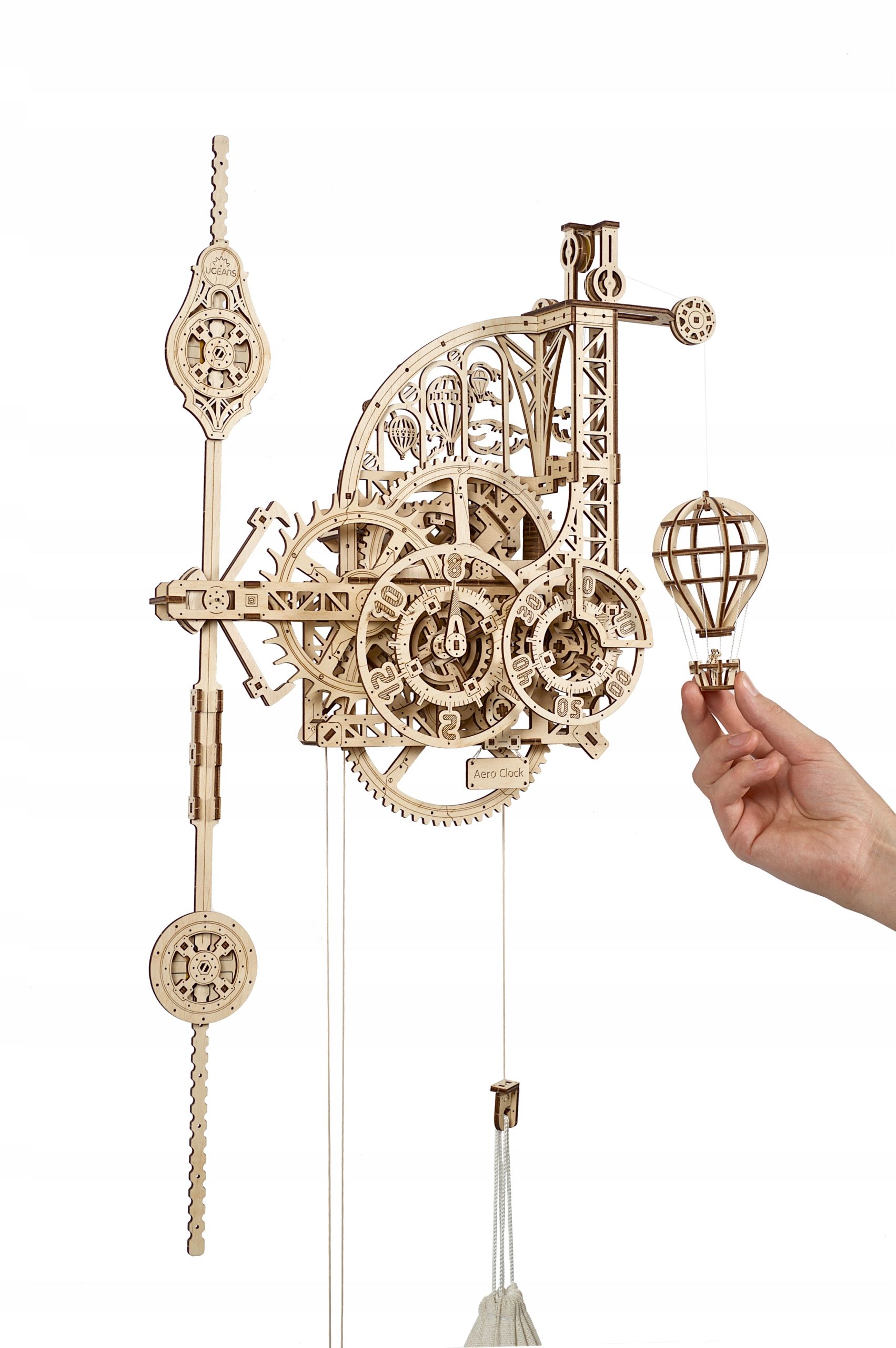  3d dėlionė ugears mechaninė celesta 573 el.