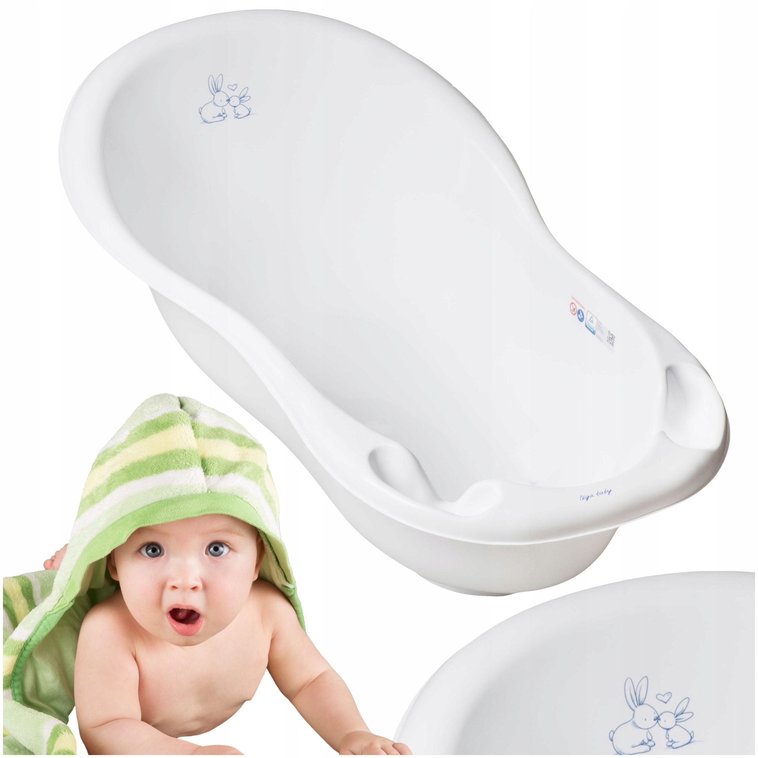  Badewanne für ein kind garnitur 2 in 1 tega badewanne groß + stehen - sammlung ente
