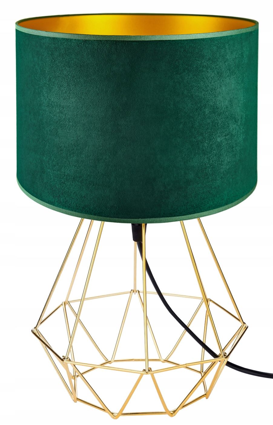  Štýlový nočná/stolová lampa moderné sklo kapucňa plisované grafitová farba led