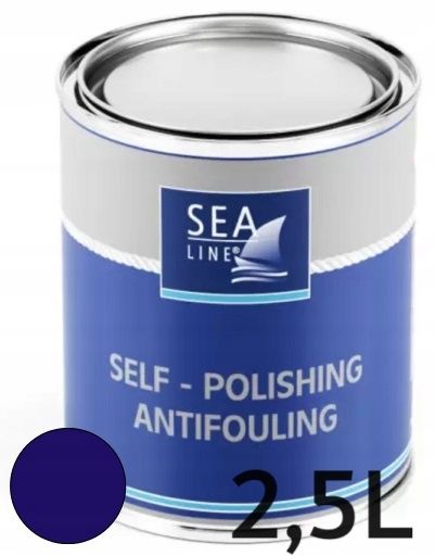 Sea-line samopolerujaca nuo apaugimo apsaugantys dažai self-polish raudonos spalvos 750ml