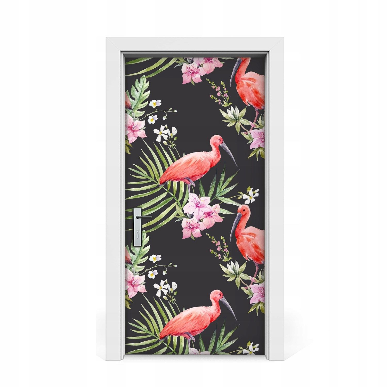  Photo wallpapers on the door banana leaves 95x205