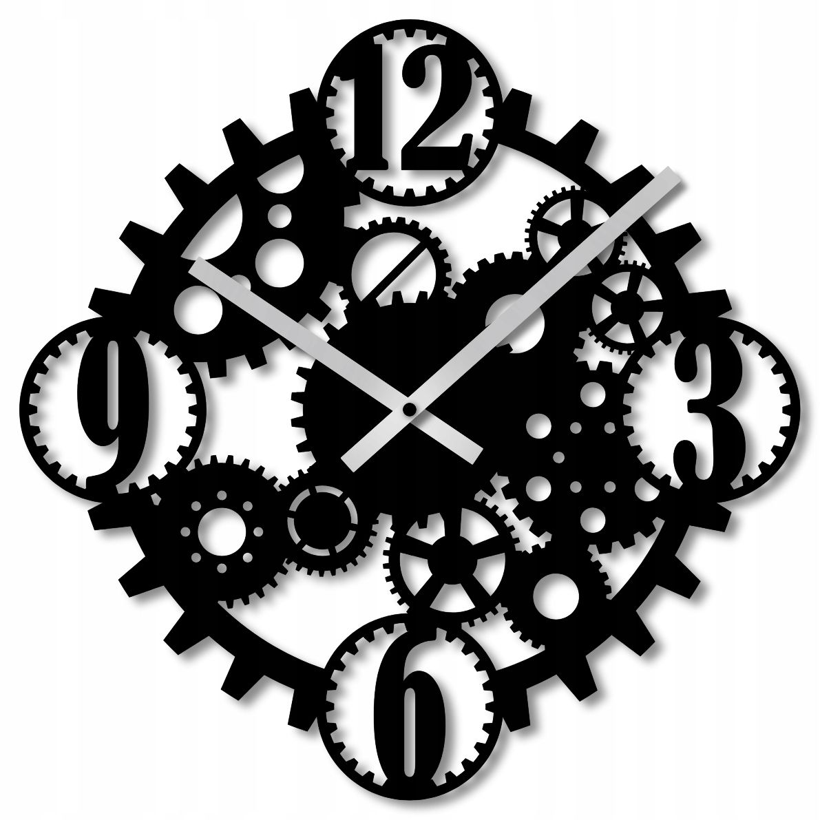  Wall clock 60 cm clock on the wall big clock openwork classic big numbers