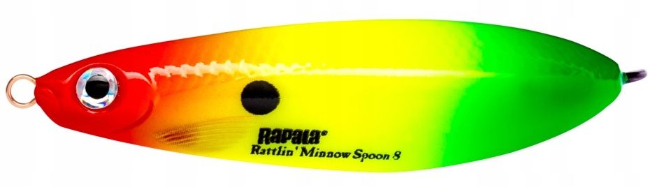  Vobleris rapala rattlin minnow spoon 8cm/16g anty kablys rmsr08 spalvų.- ch