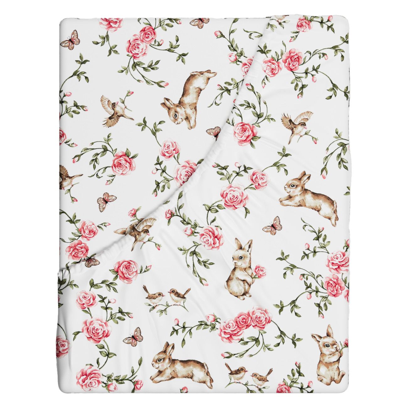  Cotton sheet with an eraser with patterns 120x60 fabric holidays 228sbi