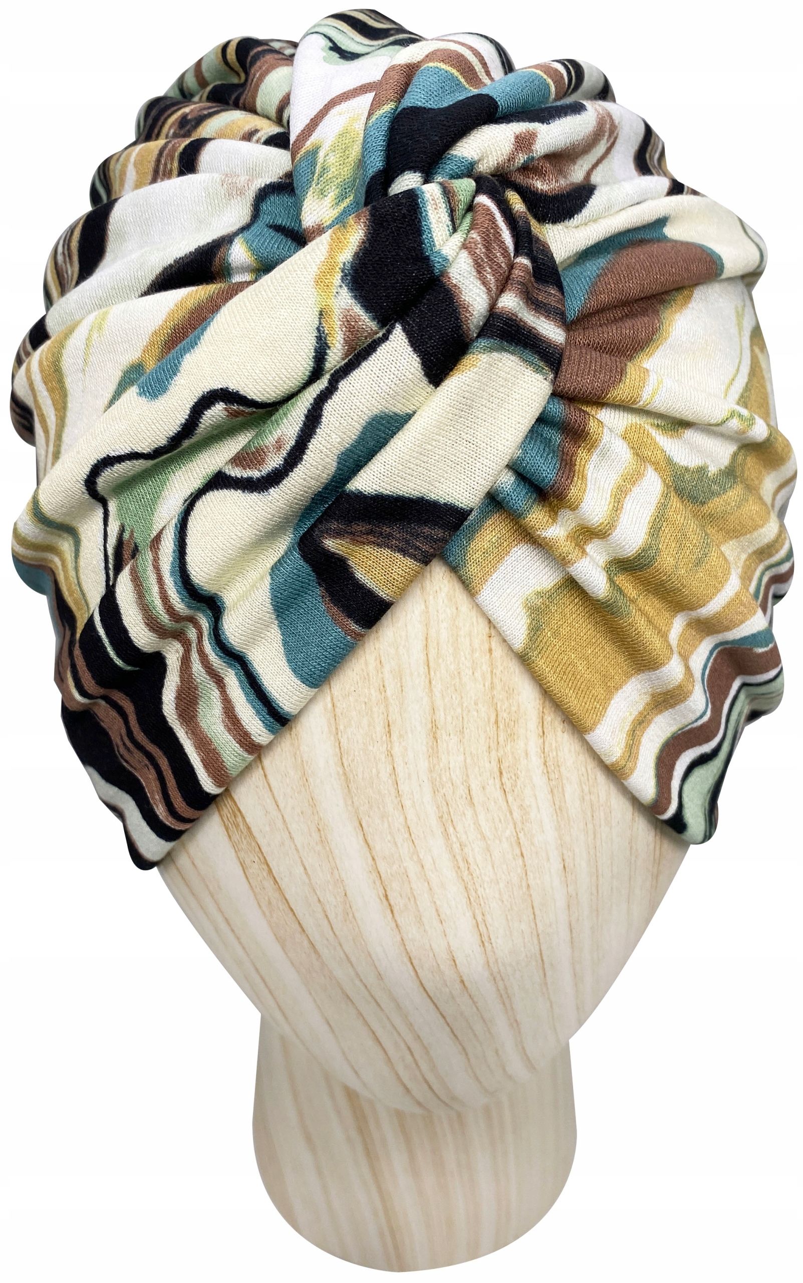  Czapka turban twist onkológia viskóza veri peri farby