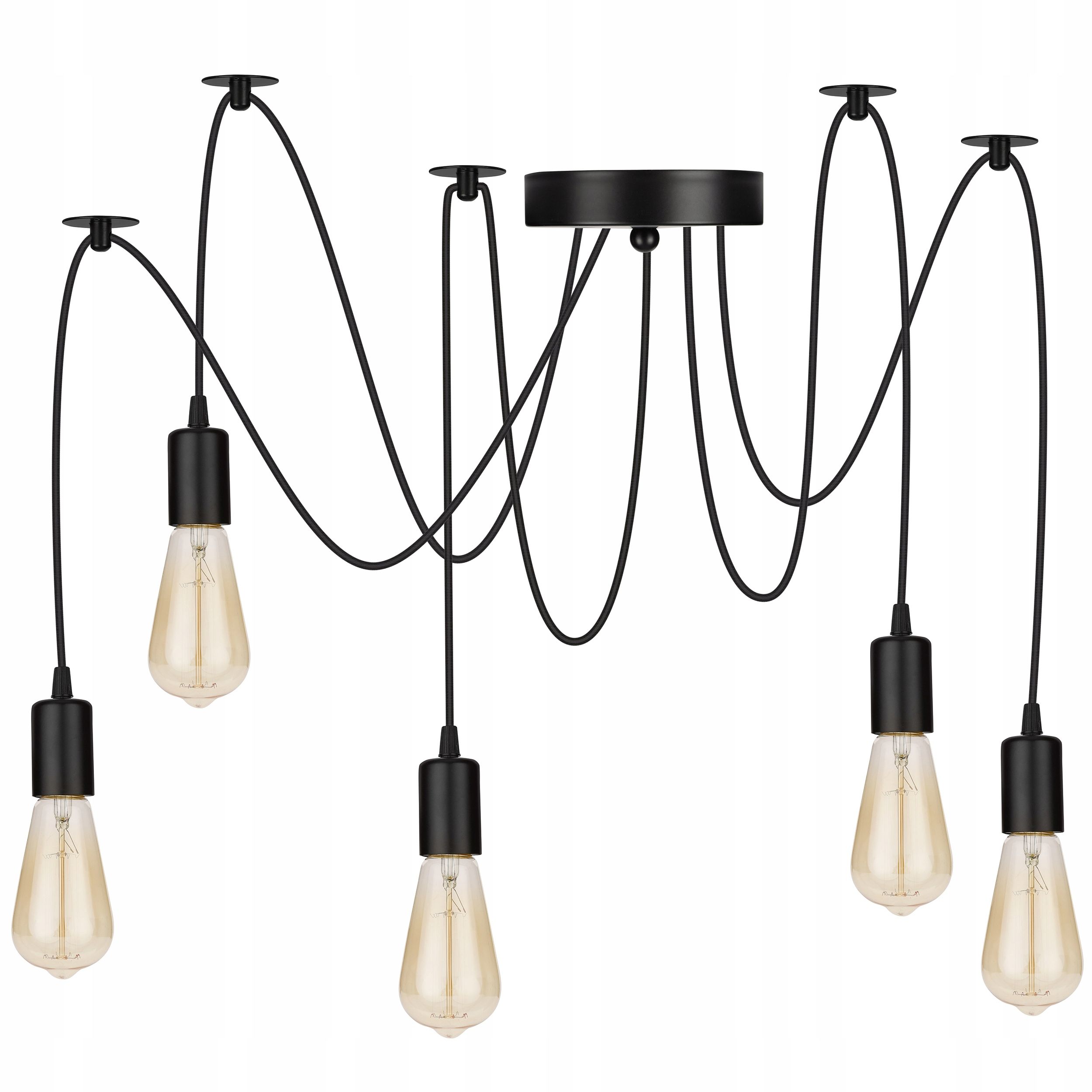 Ceiling lamp hanging led lamp ceiling glass e27 modern for the living room