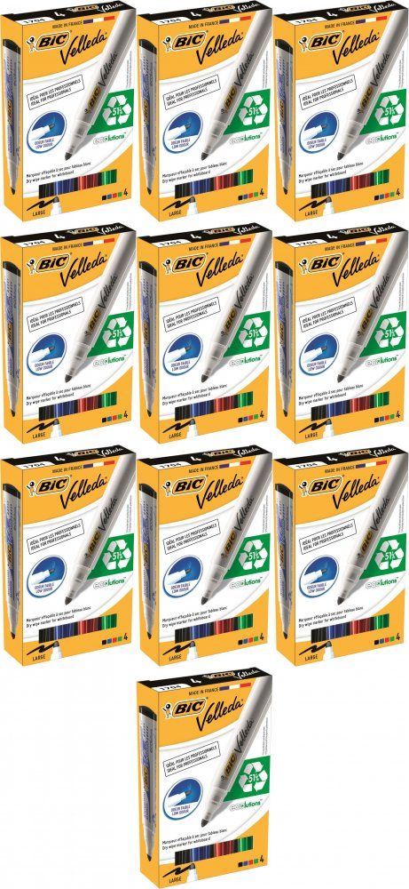  Bic marker na chemické čistenie dosiek 4 farby x2