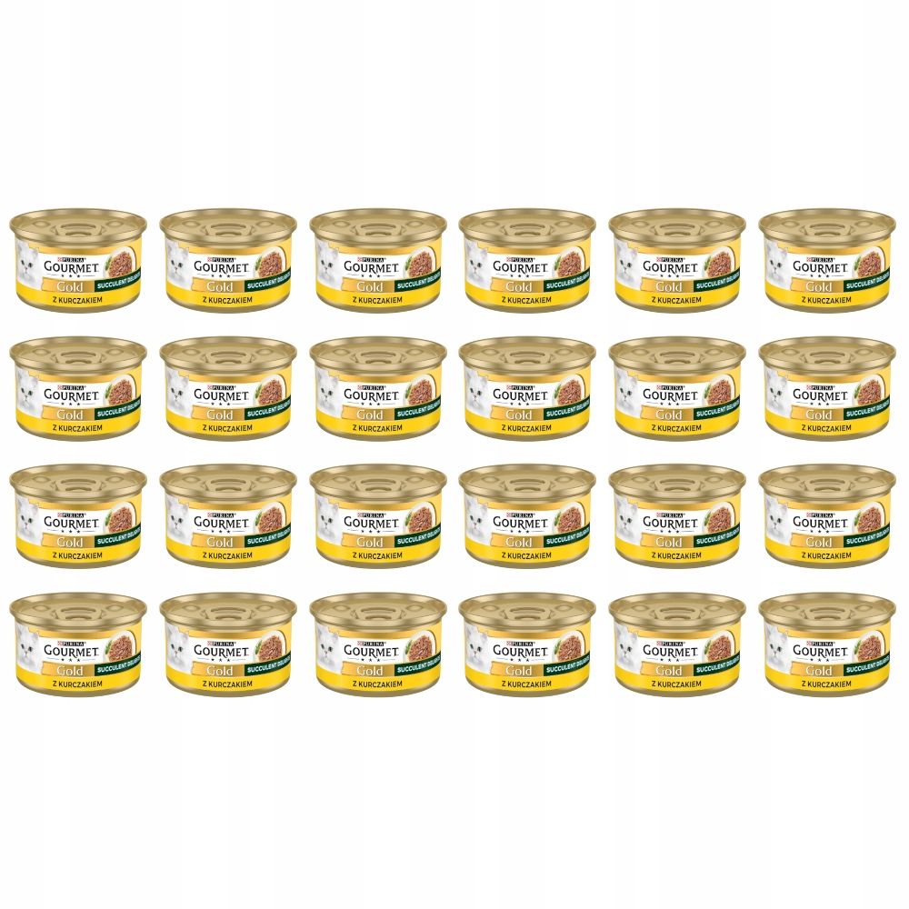  Gourmet gold skonių mišinys 24x85g + pro plan sterilised 3x85g nemokamai