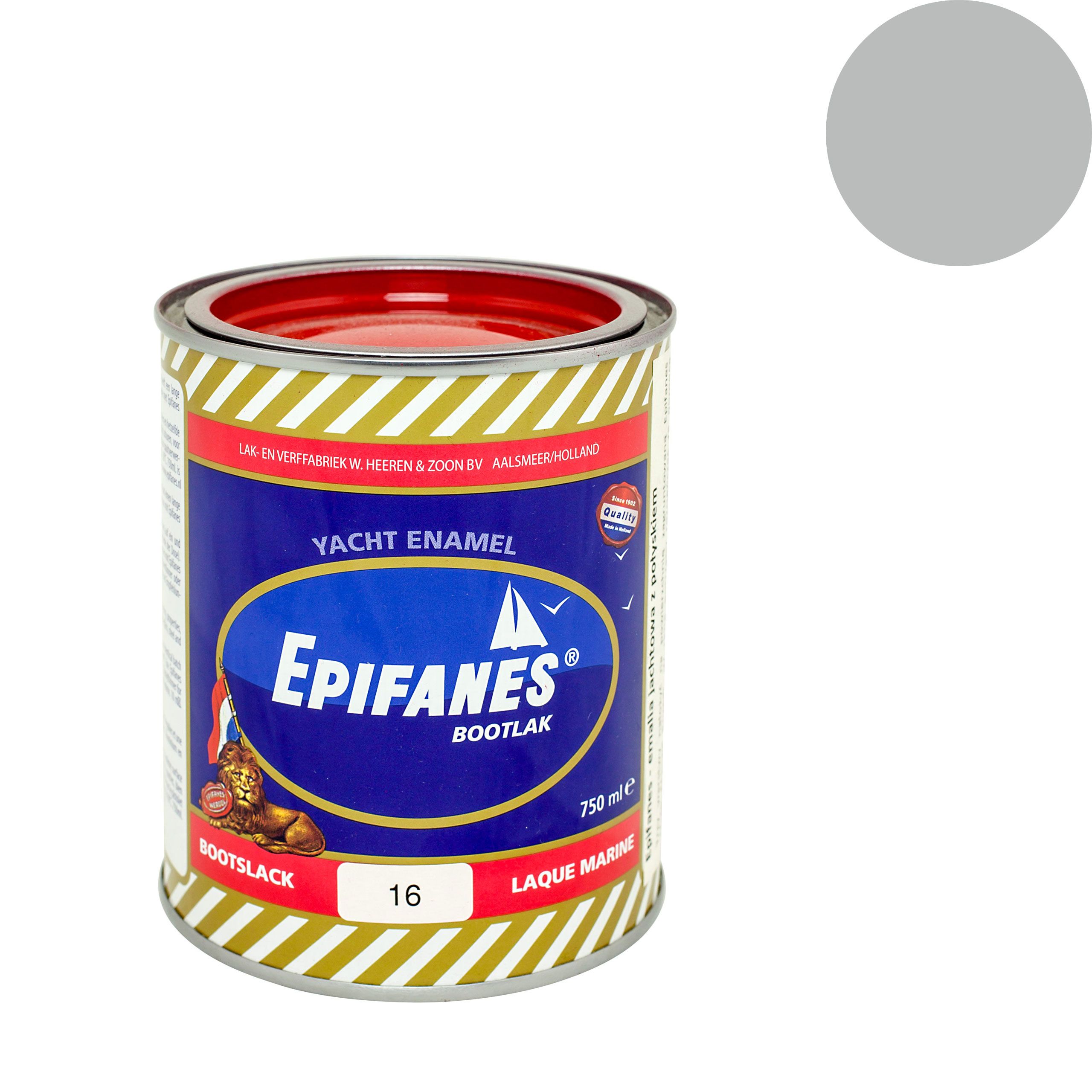  Epifanes emalis jachtos blizgesio rudos spalvos šokoladų.