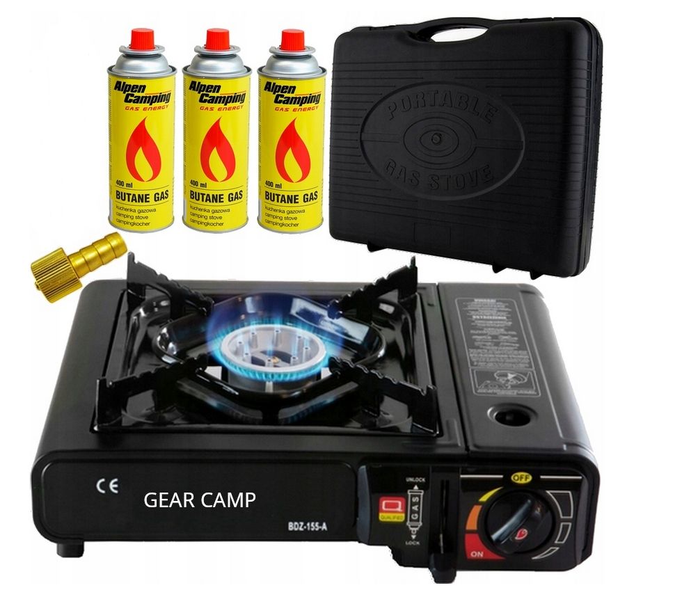  Tourist gas stove grill + 1x capsules gas