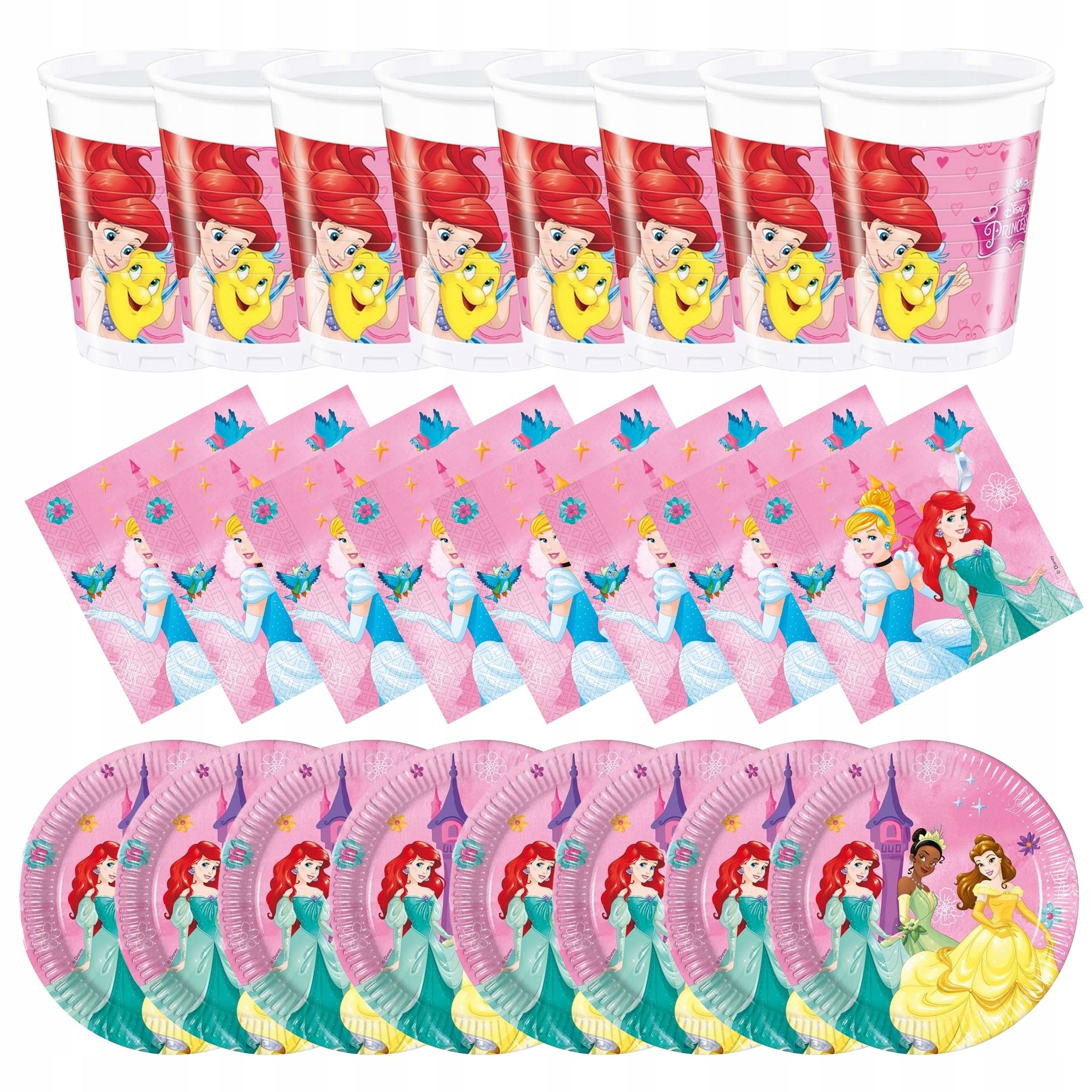  Set cups saucers napkins pixels game he games birthday 32el