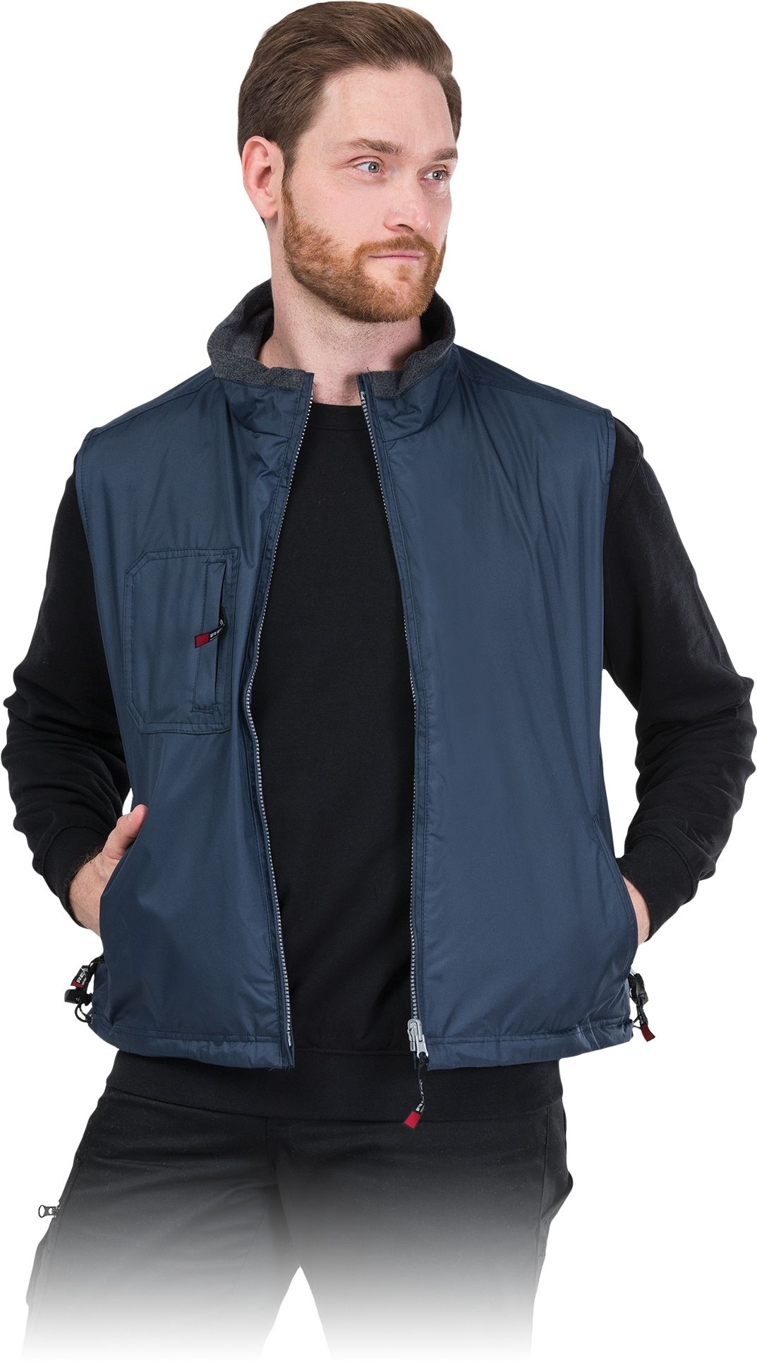  Zateplená vesta rúno arizona nb 2xl