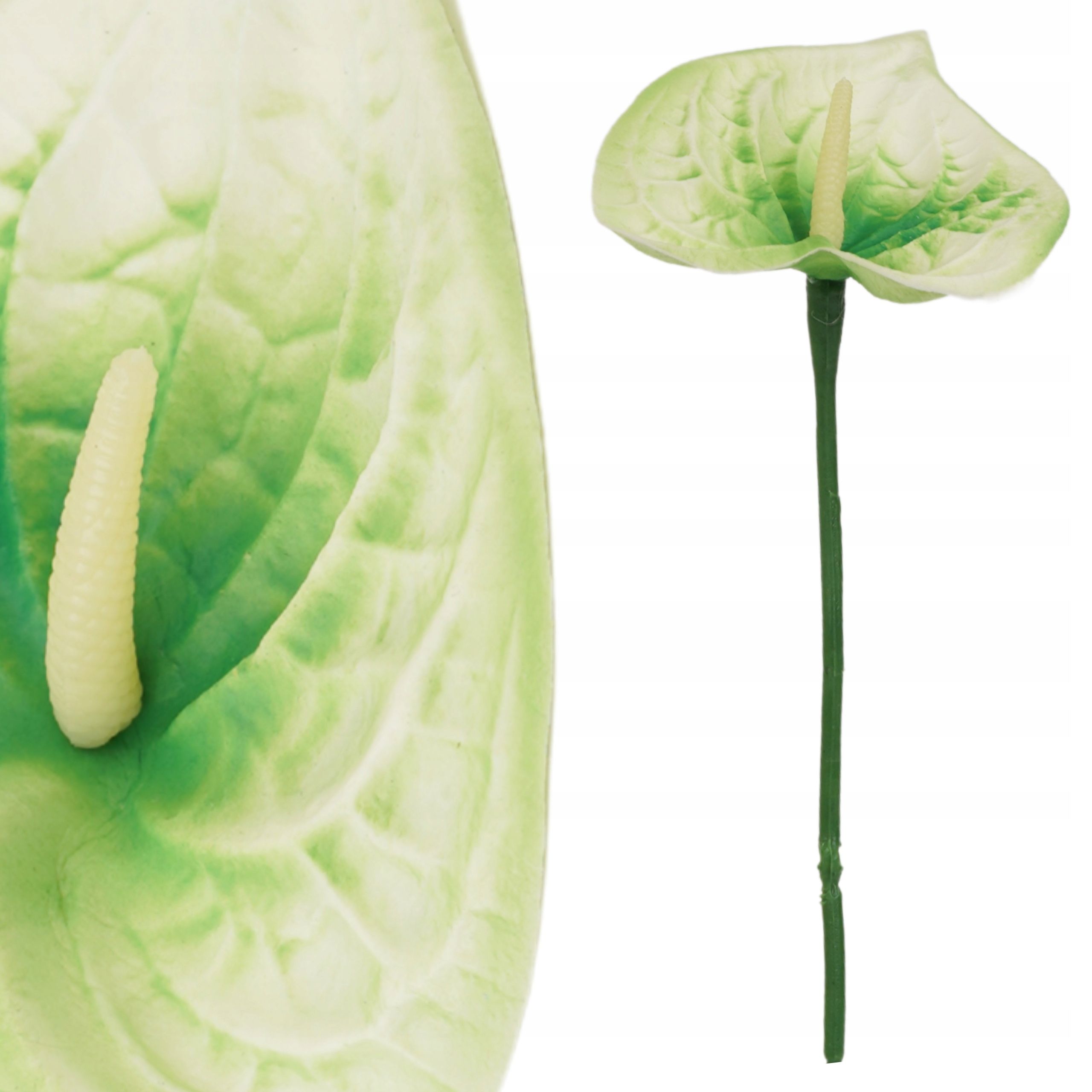  Mākslīgais zieds orhideja zars dekoratīvs rotājums florists pik 62cm