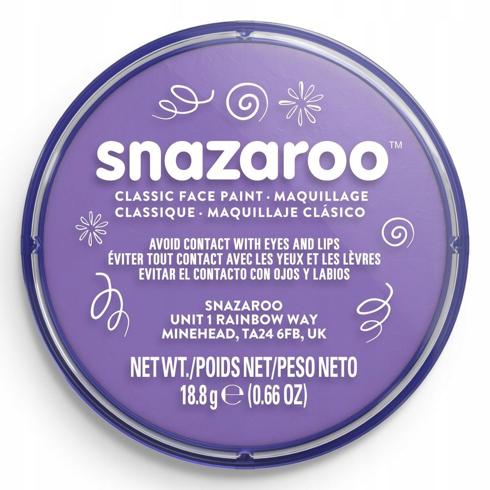  Soubor 8barvy x 18ml malovat pro malování na obličej malovat 1172039 malovat snazaroo