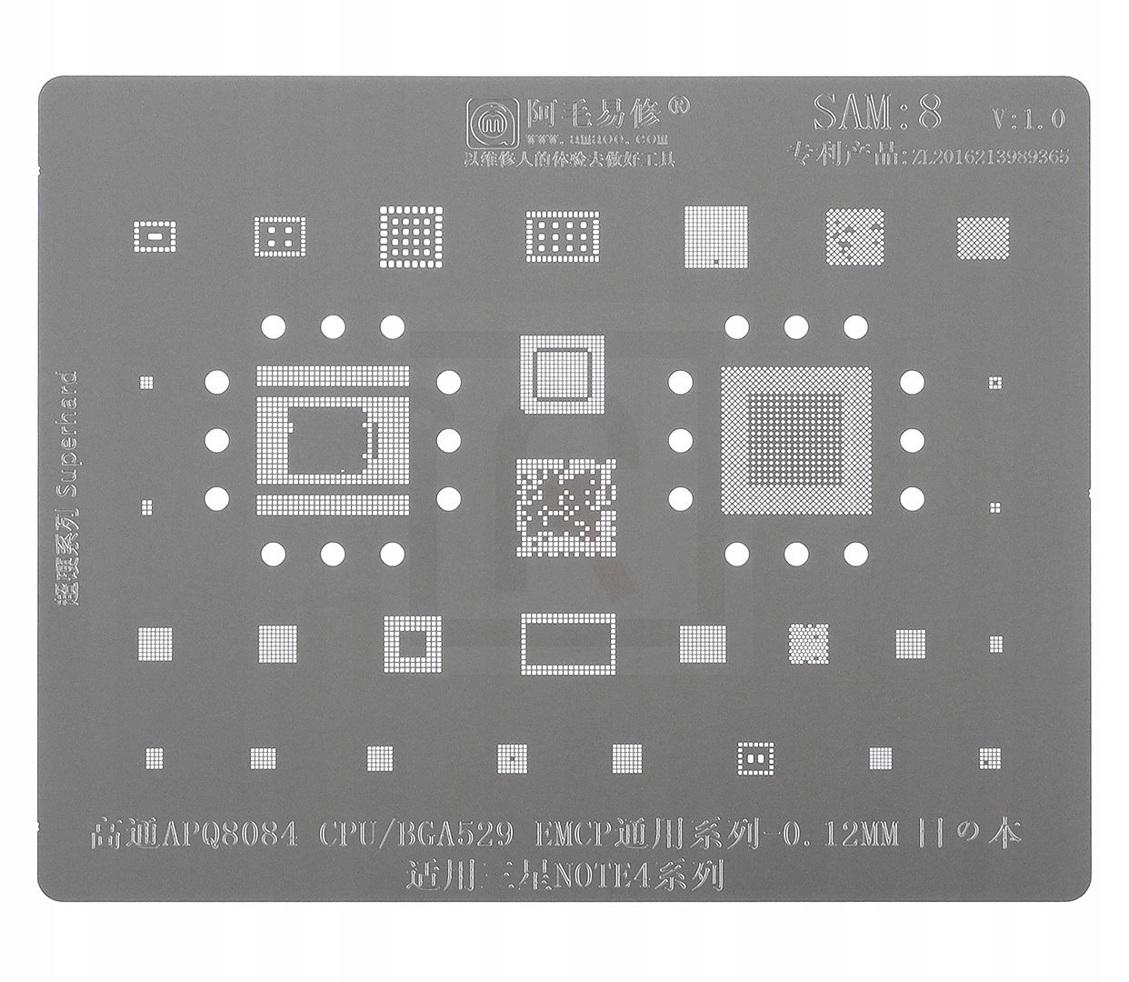  Sõela bgap matrix a10 apple iphone 7 7+ reballing