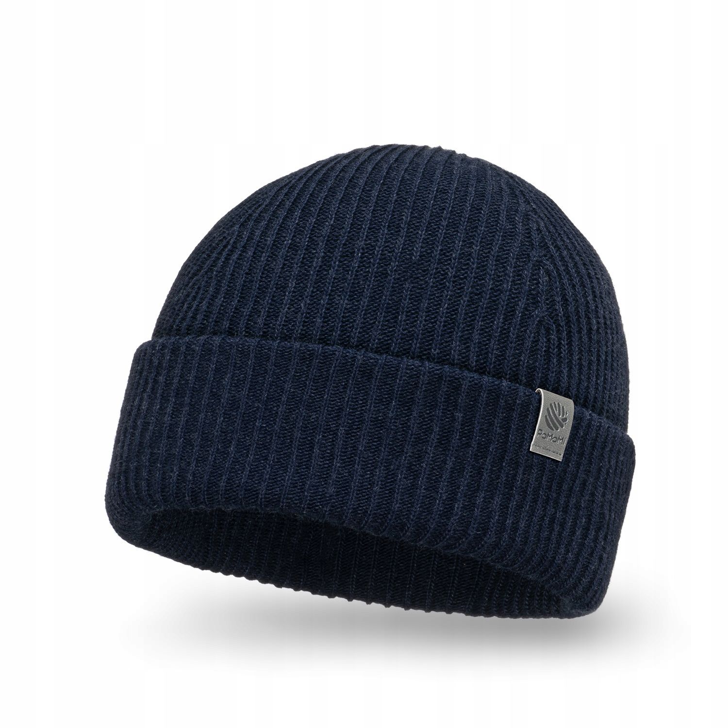  Pamami ziemas cepure beanie melns universāls izmērs