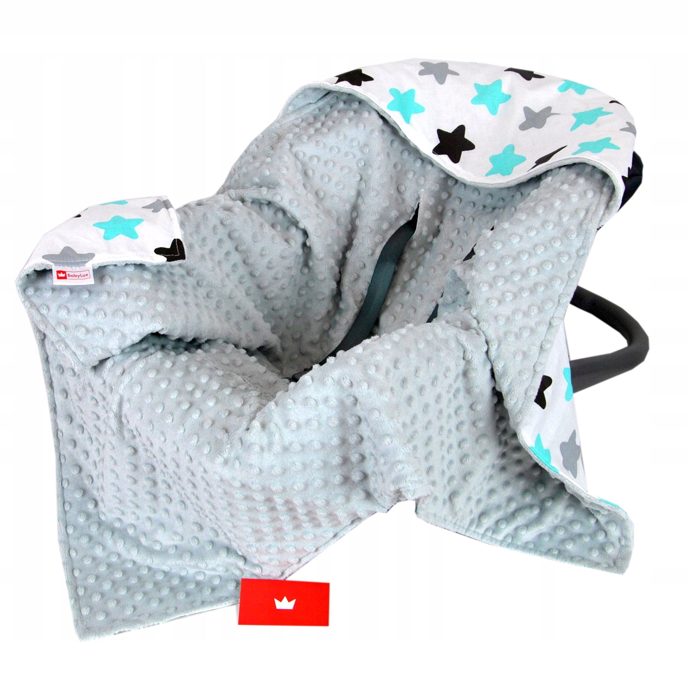  Babylux zakryté prikrývka prikryť pre autosedacku pre dopravcu mušelín muslin