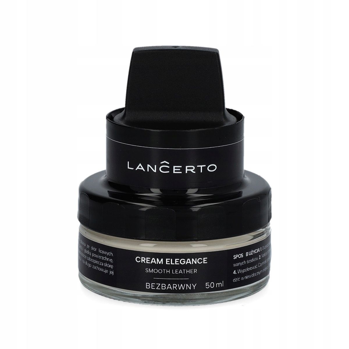  Apavu krēms krēms melna krāsa cream elegance 50ml lancerto