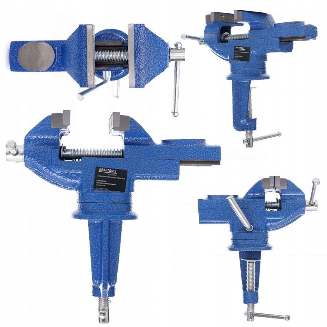  Rotacinis šaltkalvio spaustuvas su priekalu žandikauliai 250mm ketaus