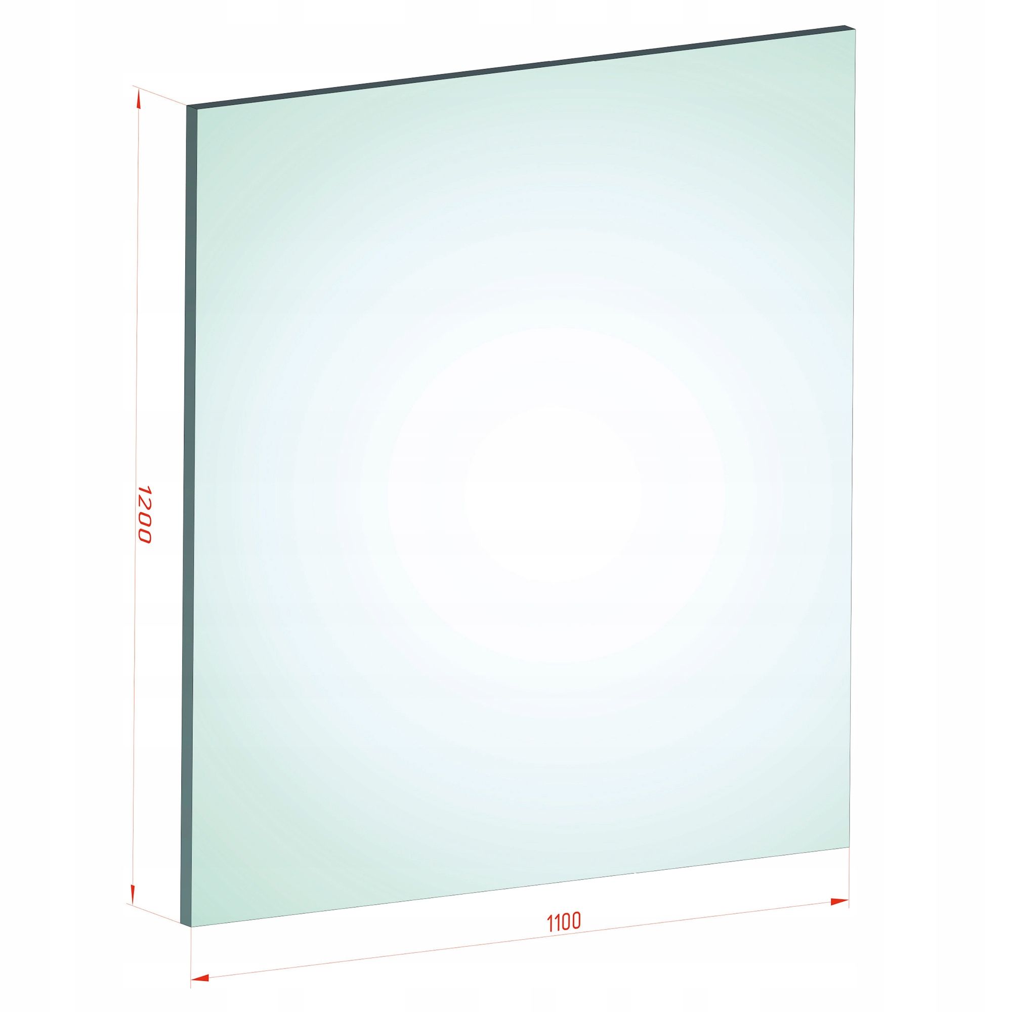  Glass safe laminated hardened 88.2 120x40