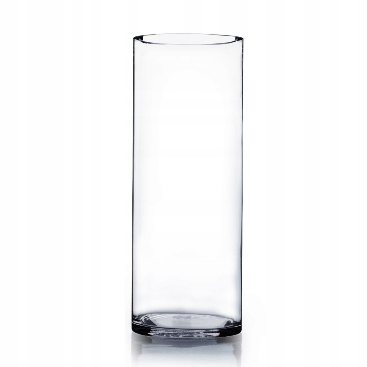  Klaasist vaas silinder tuba h 50 cm d 15 cm