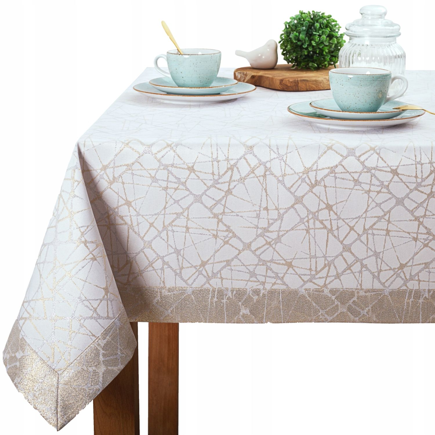  Laudlin õmmeldud koos mansett 5 cm 6116-2187 140x220 cm
