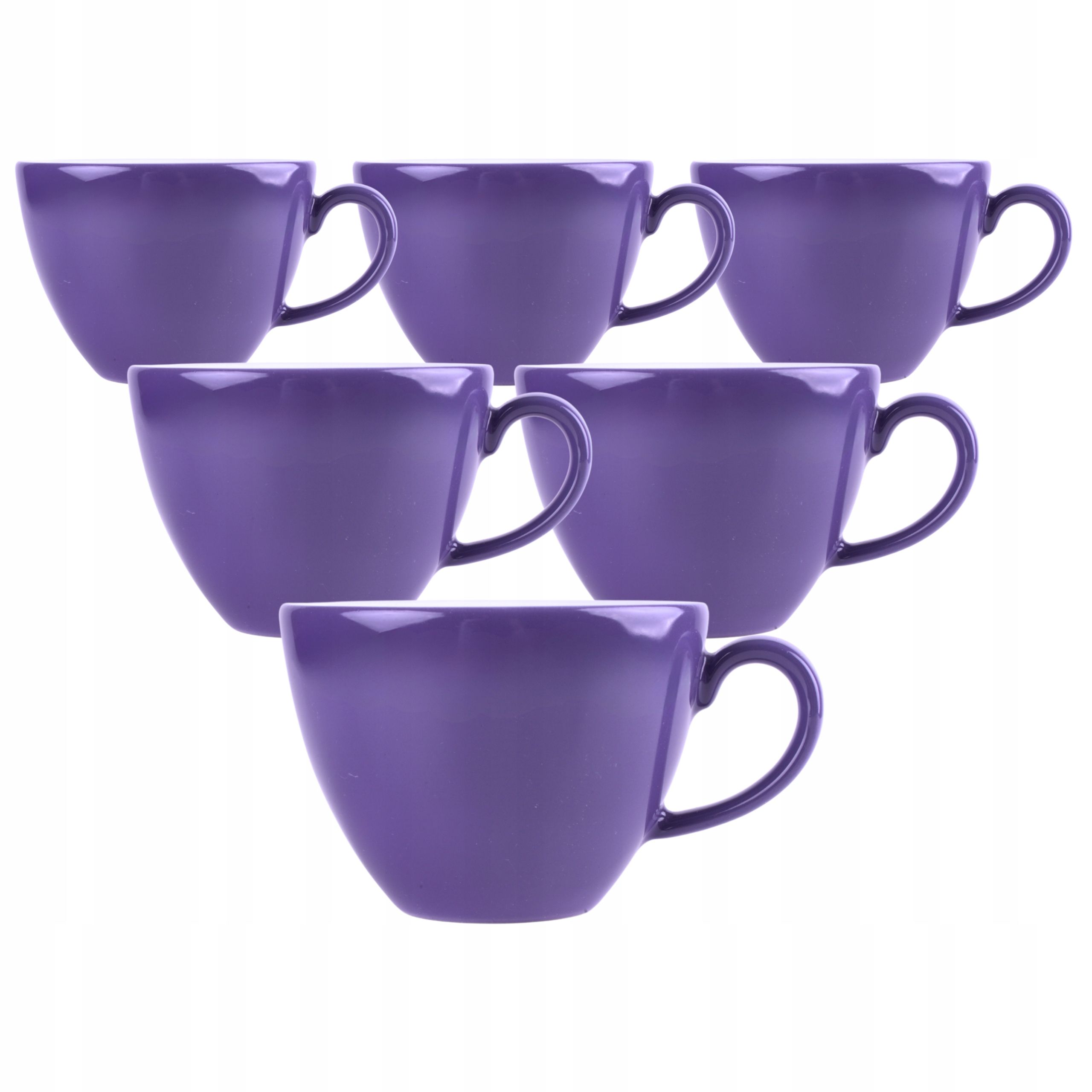  Soubor 6 ks šálky na kávu baltské moře 6x pohár biala 190ml 46a