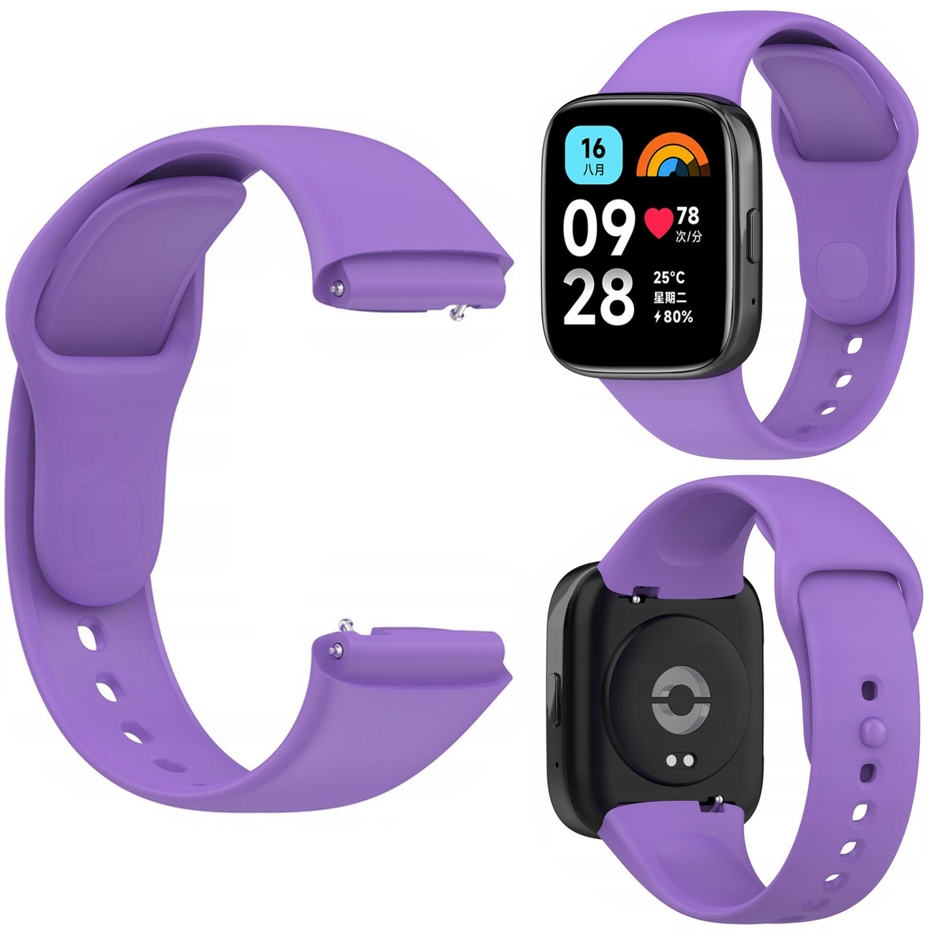  Strap bracelet nylon rabbitmob - xiaomi redmi watch 3 active | black