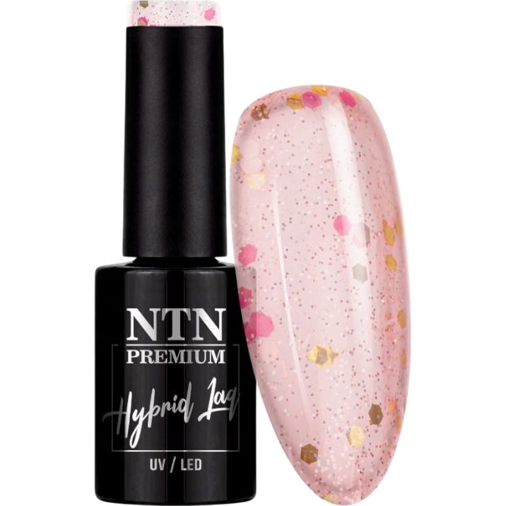  Hibrīda nagu laka ntn 5g splash balts white sniega balts nr123