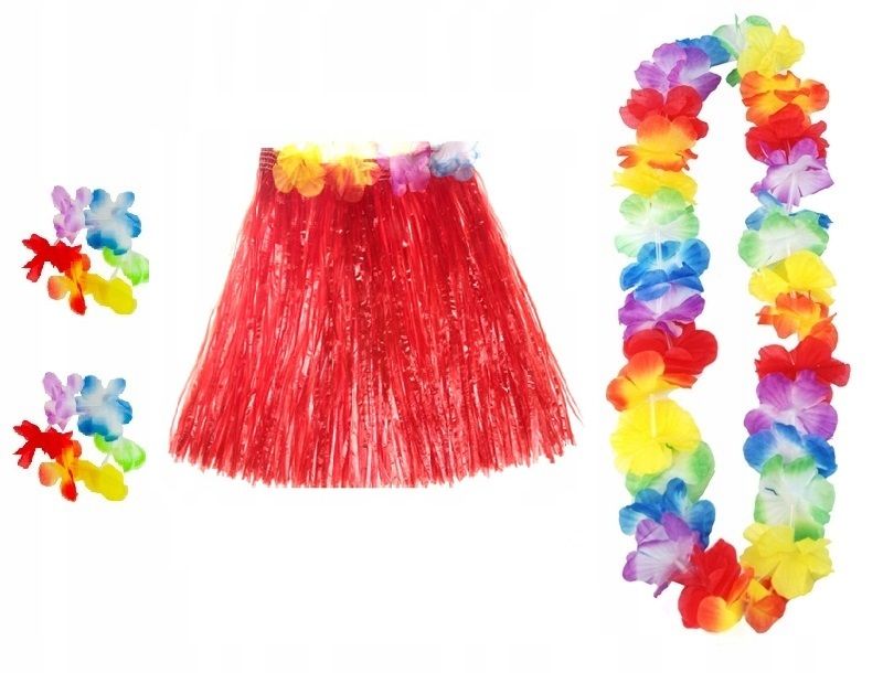  Komplekt havai seelik kaelakee käevõrud lilled aloha hawaii kostüüm