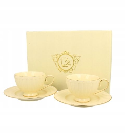  2 cups espresso with saucers safa
