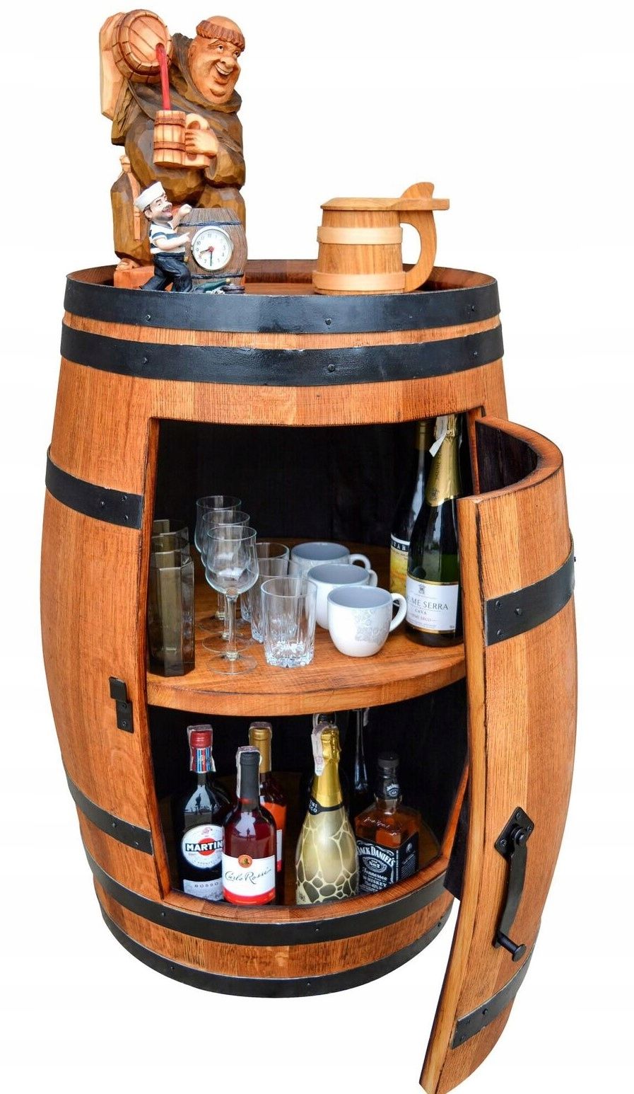  Ozolkoka muca bārs 1 durvis, bārs par alkoholu