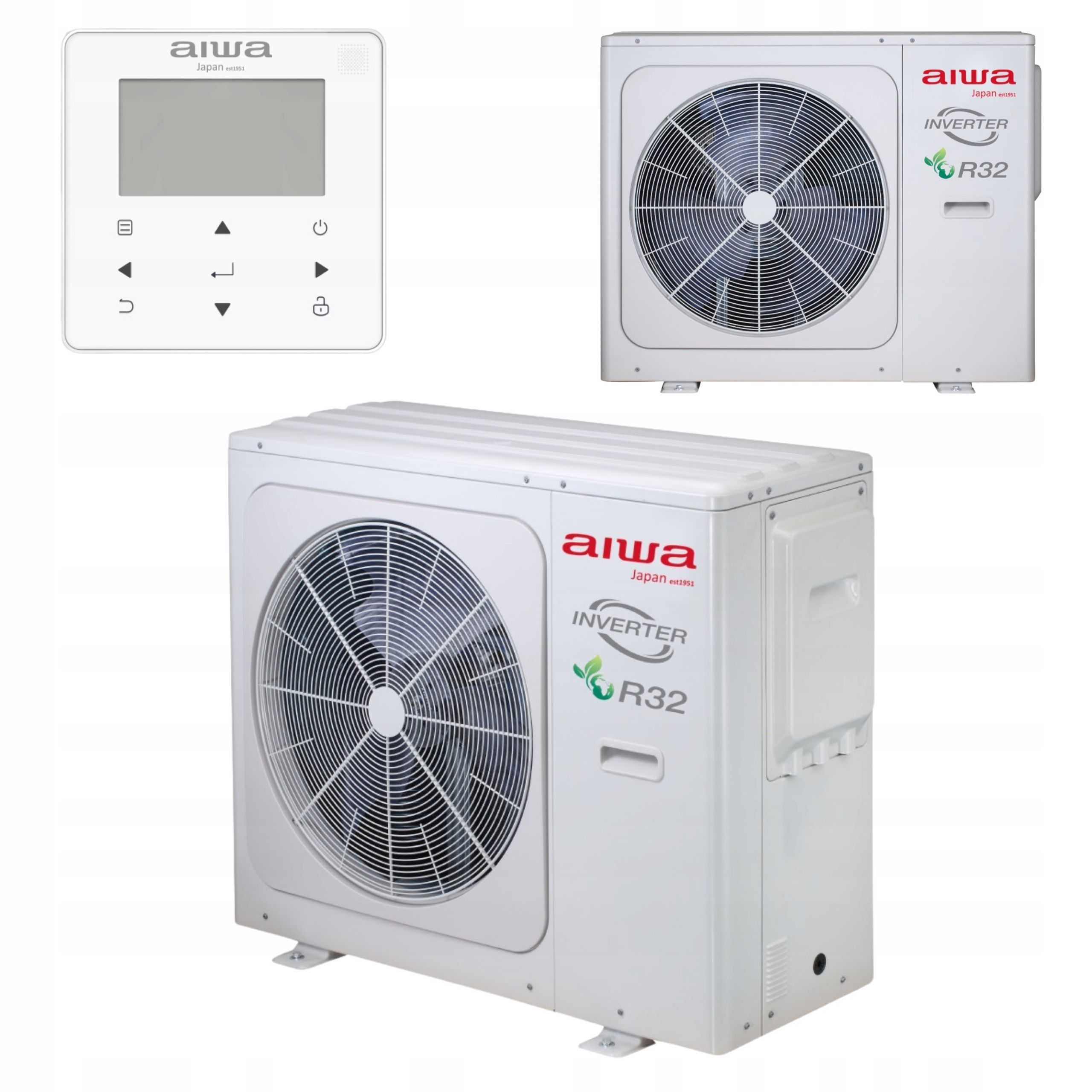  Monobloka siltumsūknis 12kw aiwa-hpm12yn kā karstā ūdens apkure kontrolieris sīkrīku