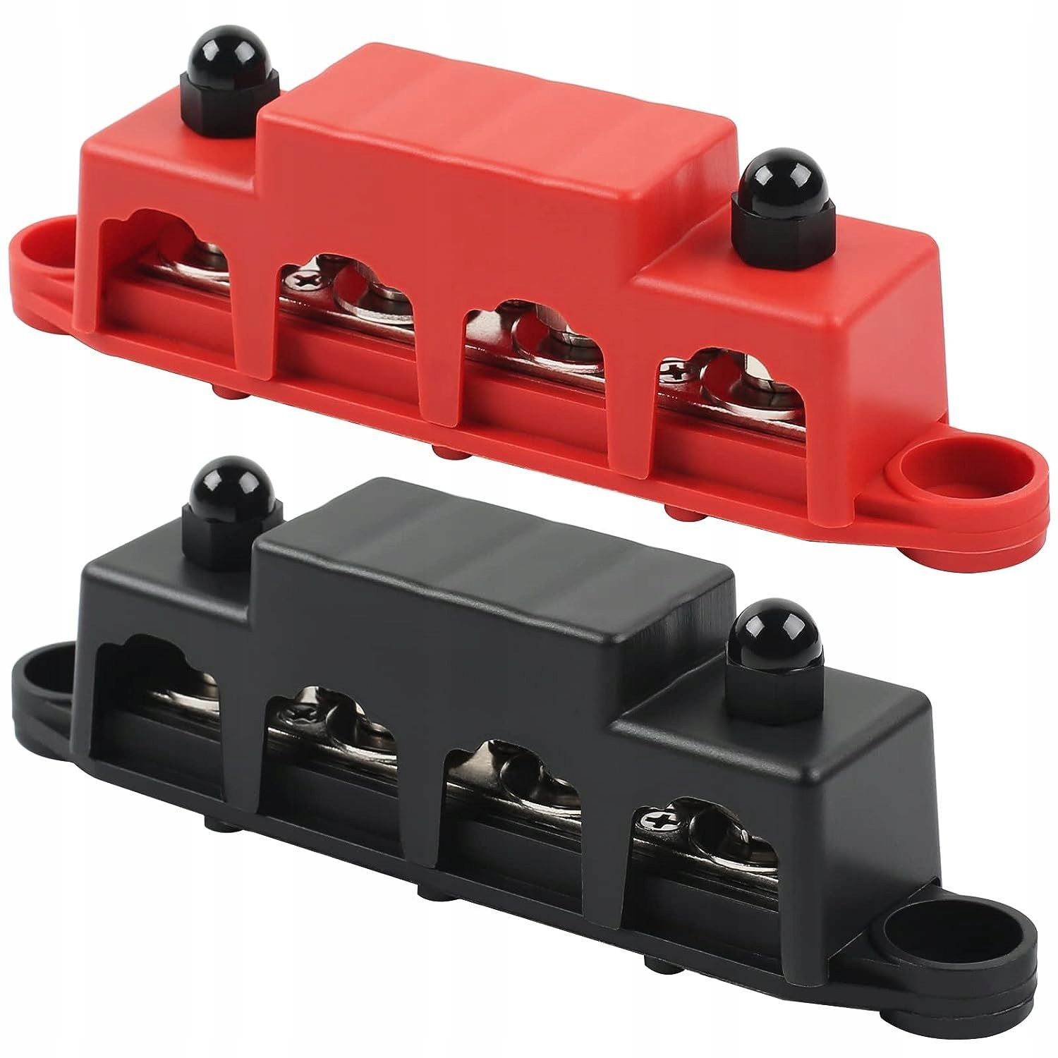  2 pcs. album distribution power supply rail assembly m8 grounding block tape busbar