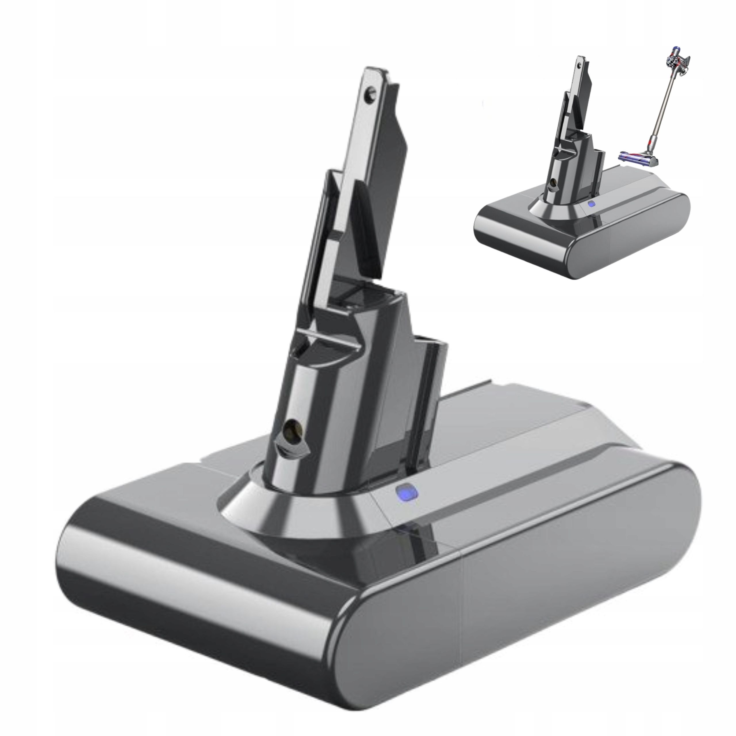  Batterie ersatz dyson v7 batterie li-ion 2 filter geeignet in v7 sv11 8,0a