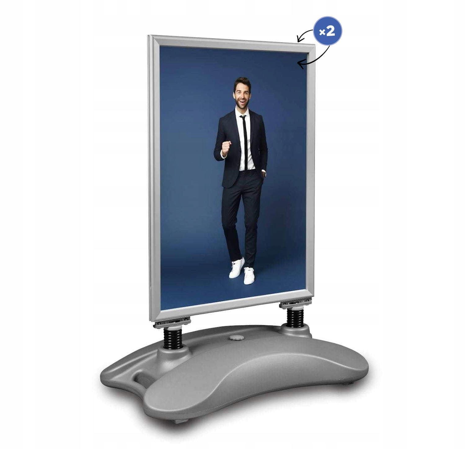  Medinis kreidinis stendas classic xl 72x160 cm
