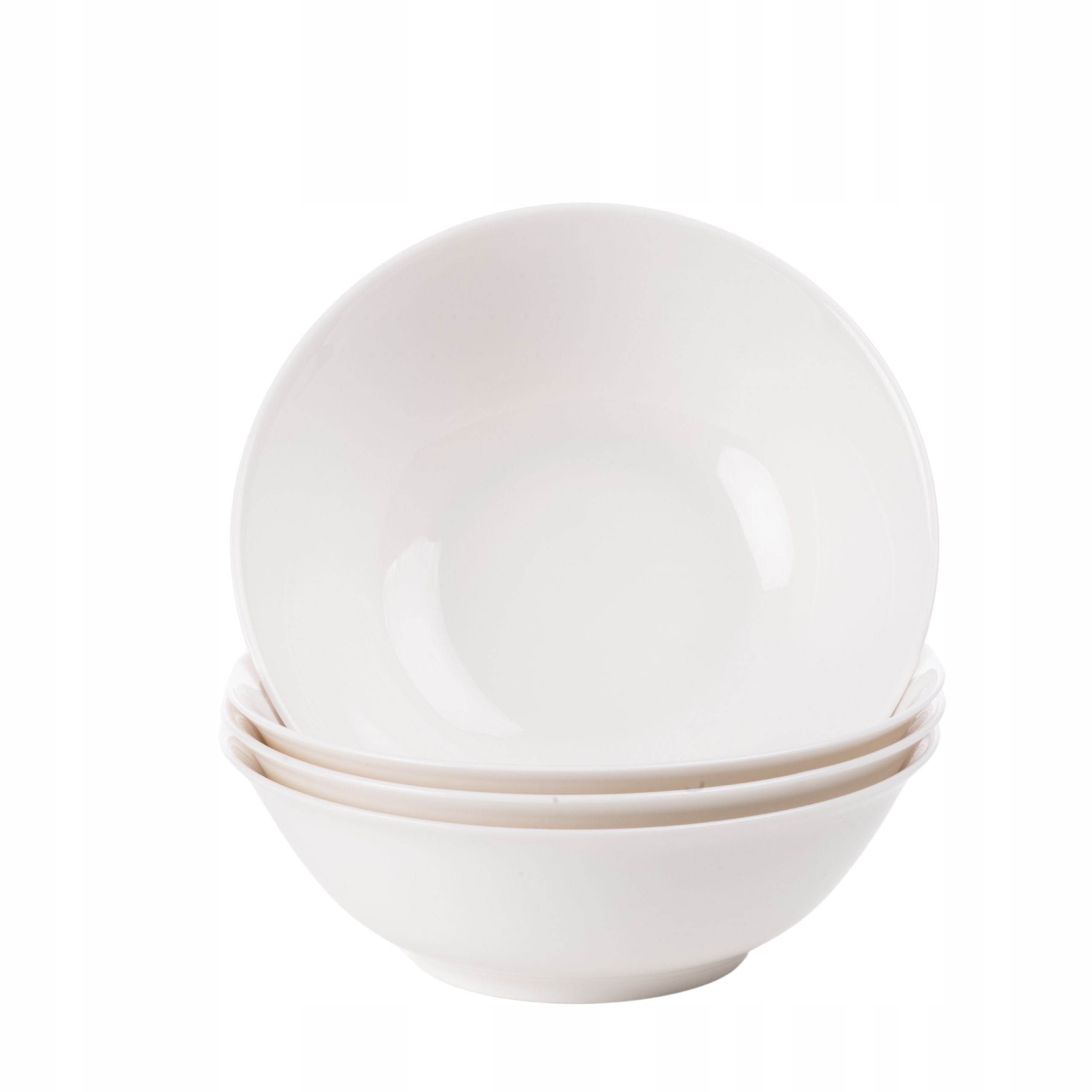  Porcelánová miska na šalát 600ml misa krémové farby misa 16cm na polievku