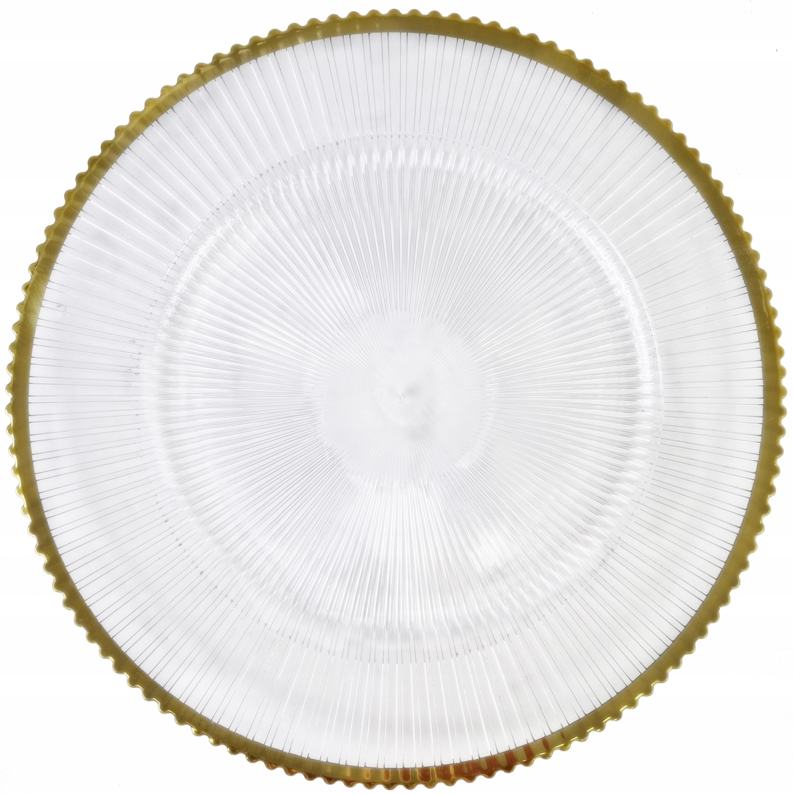  Decorative plate podstwka plastic under the plate gold o33 kp0647a