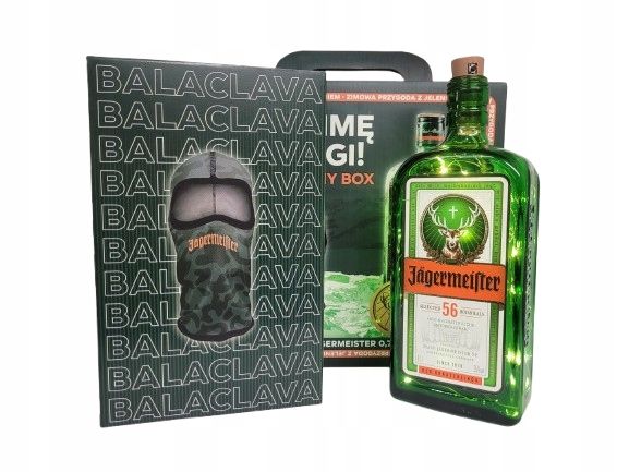  Jagermeister box balaclava šalmas moro camo naujas leidimas + lemputė led