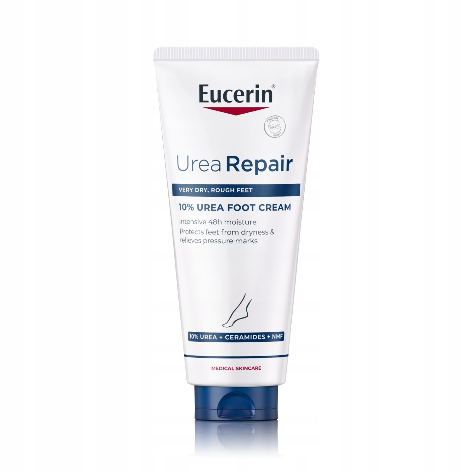 Eucerin urearepair + regenerierende creme für hände mit 5% harnstoff 75 ml 2 stk.