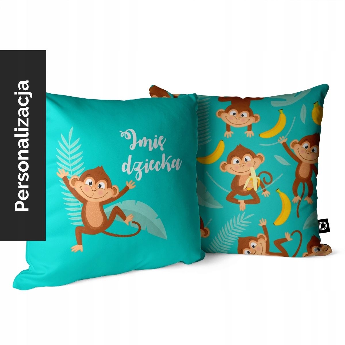  Polštář wild safari wzo d210 imie|liscie monstery
