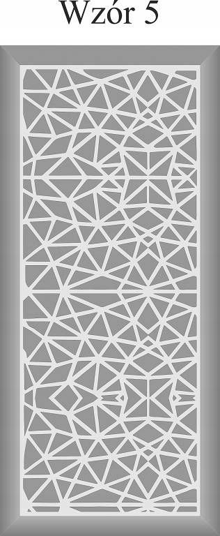  Acoustic panel stx hpa1 wzor12 gray + white