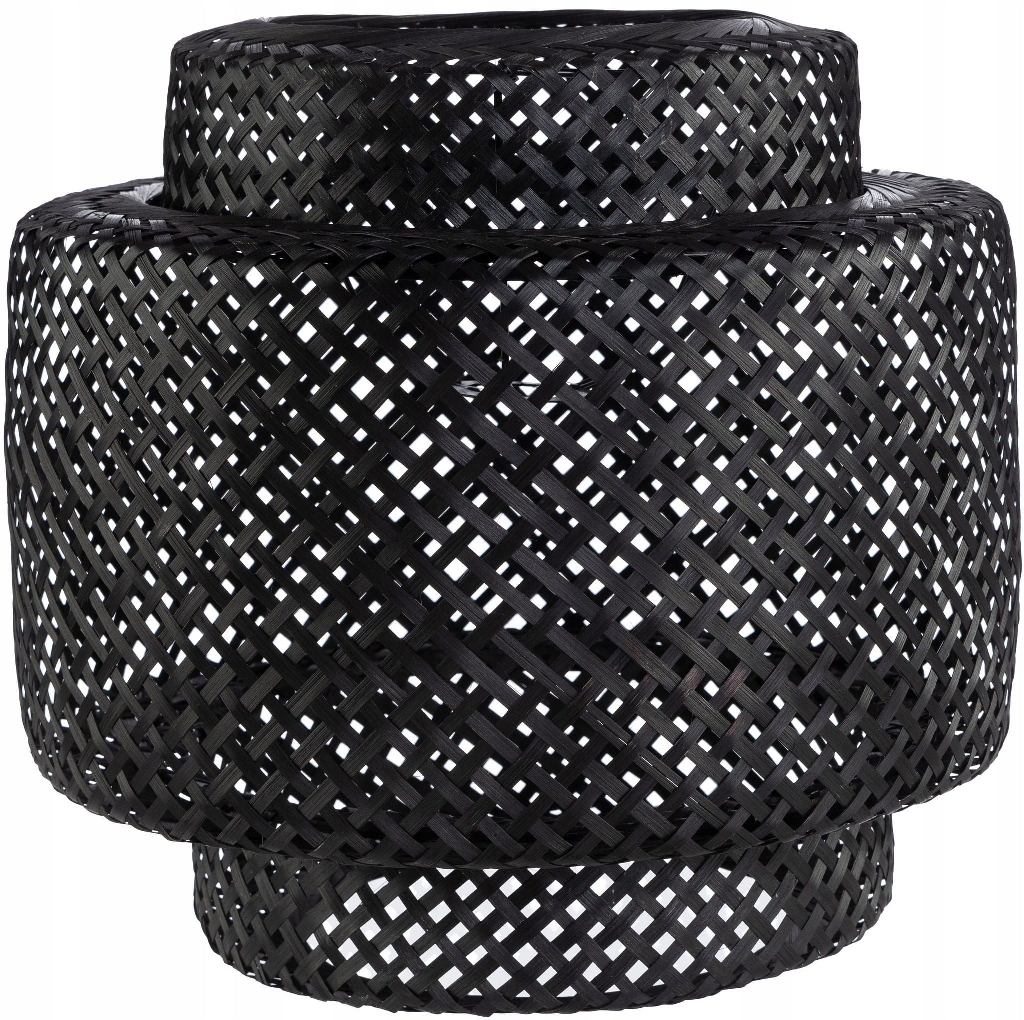  Hood boho flat bamboo black plate 60cm