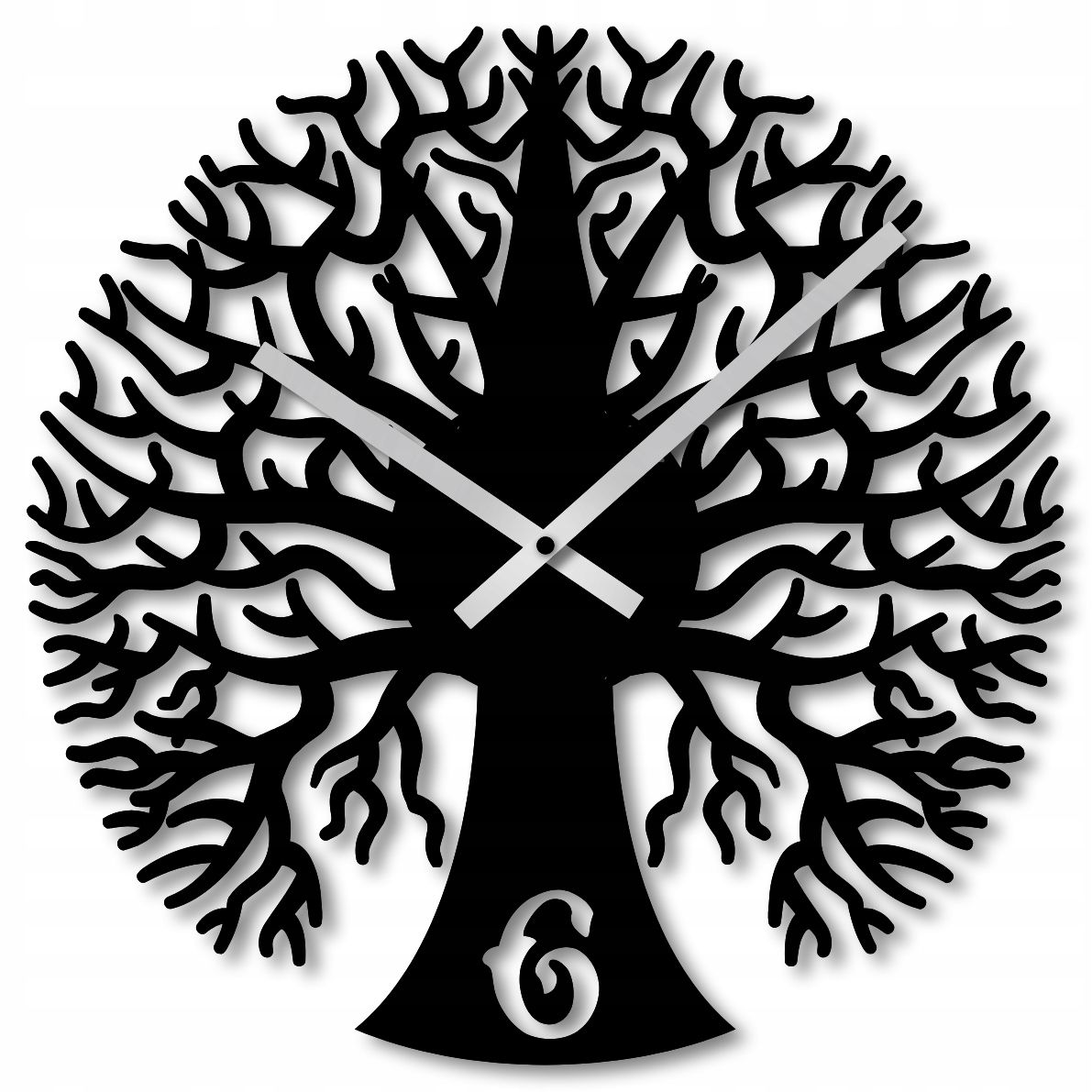  Wall clock 60 cm clock on the wall big clock openwork classic big numbers
