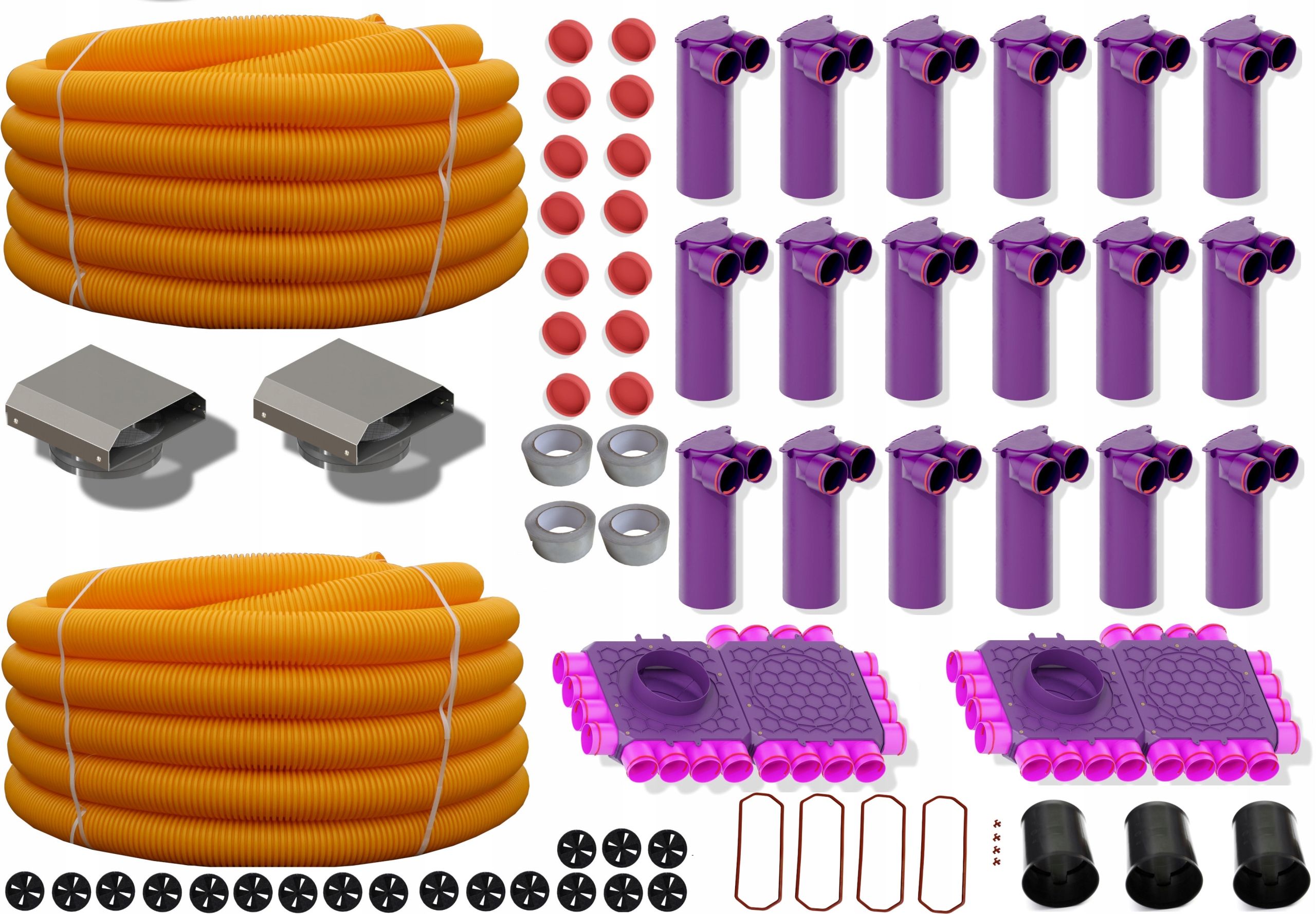  Zotavení větrání soubor dům 100-150m2