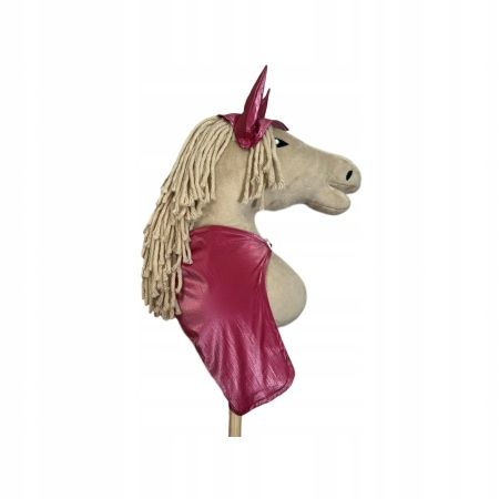  Blanket i headphones for a hobby horse kreszowany purple a3