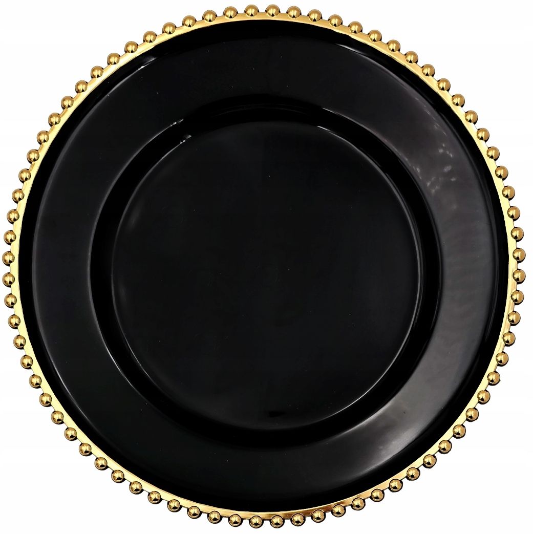  Decorative plate podstwka plastic under the plate gold o33 kp0647a